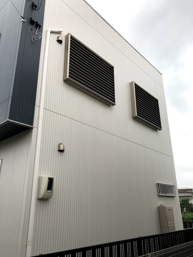 ブラインドシャッター取付工事