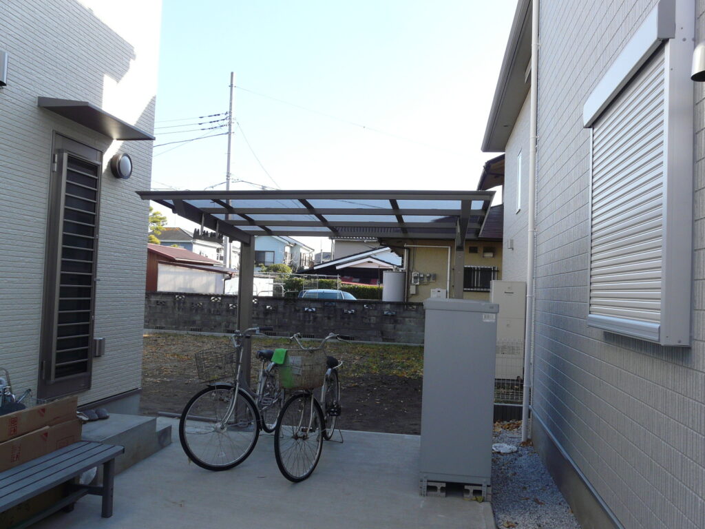 サイクルポート新設工事