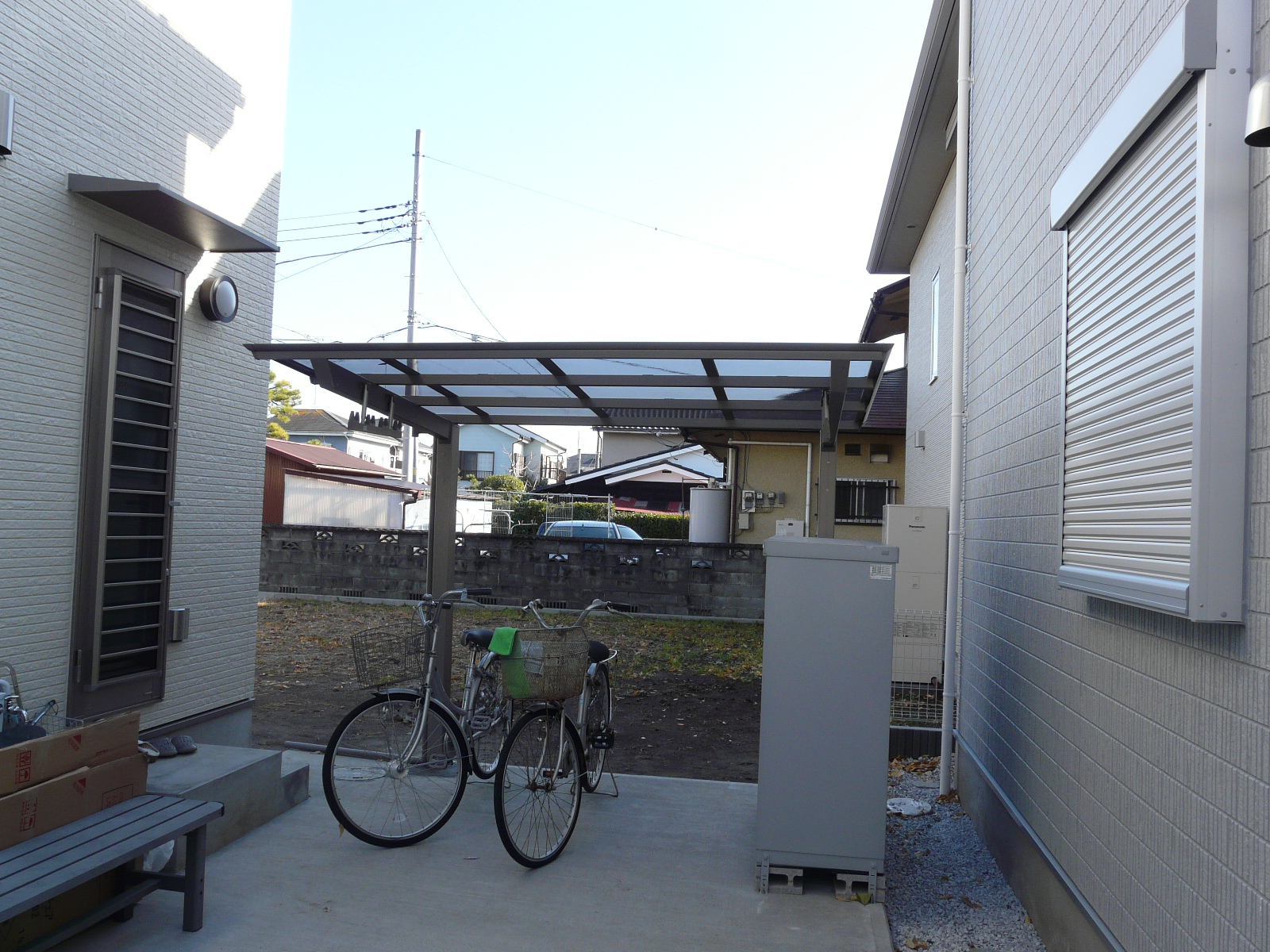 サイクルポート新設工事